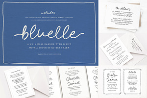 Whimsical Script Font Bundle