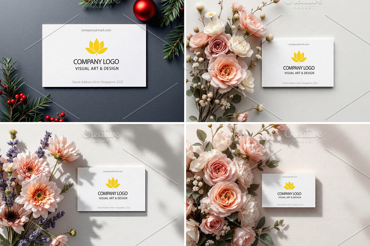 35 Luxury business cards, BUNDLE, an Advertising Mockup by Mockup Stories (Photo 2 of 8)