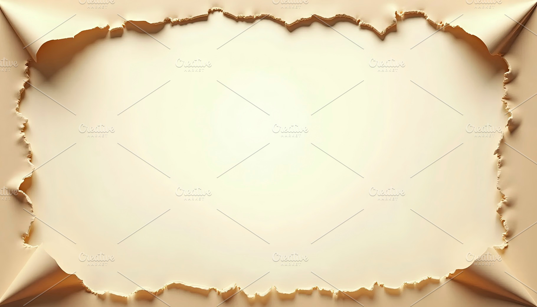 Vintage Paper Frame With Text Copy S, a Photo by LOGOCREATIVE