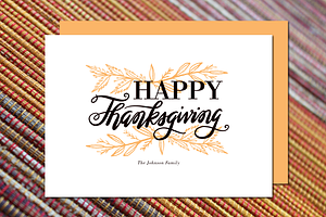 Thanksgiving Card