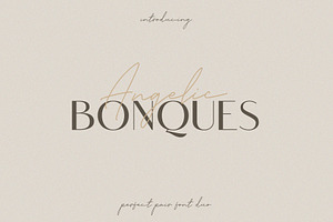 Angelic Bonques - Font Duo, a Sans Serif Font by Craft Supply Co.