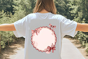 Romantic Bows Frames Patterns, an Illustration by Digital Artistic99 (Thumbnail 6 of 9)