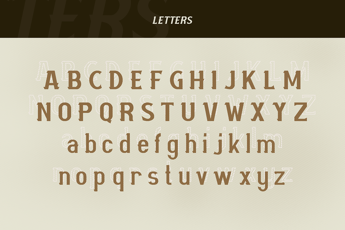 Mourbout - NFC Font Family preview 4