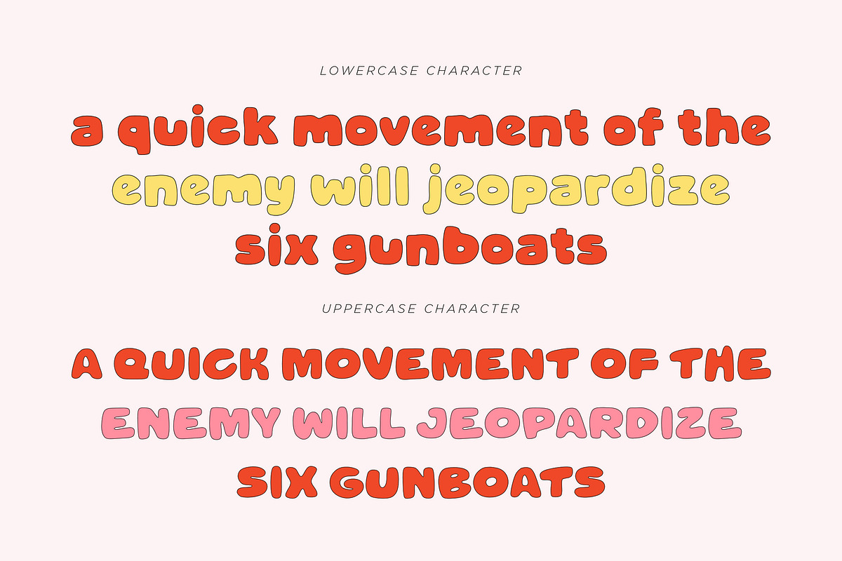 Sprinkles Bubble Display, a Symbol Font by Typehand Studio (Photo 3 of 10)
