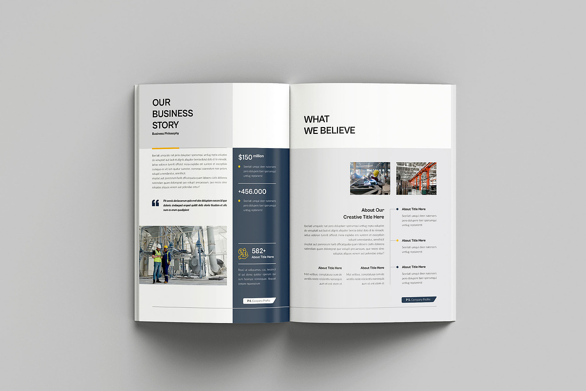 Company Profile Template preview 3