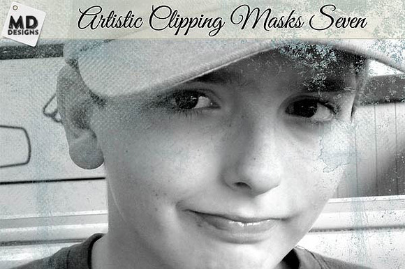 Artistic Clipping Masks Set 7 paint preview 5