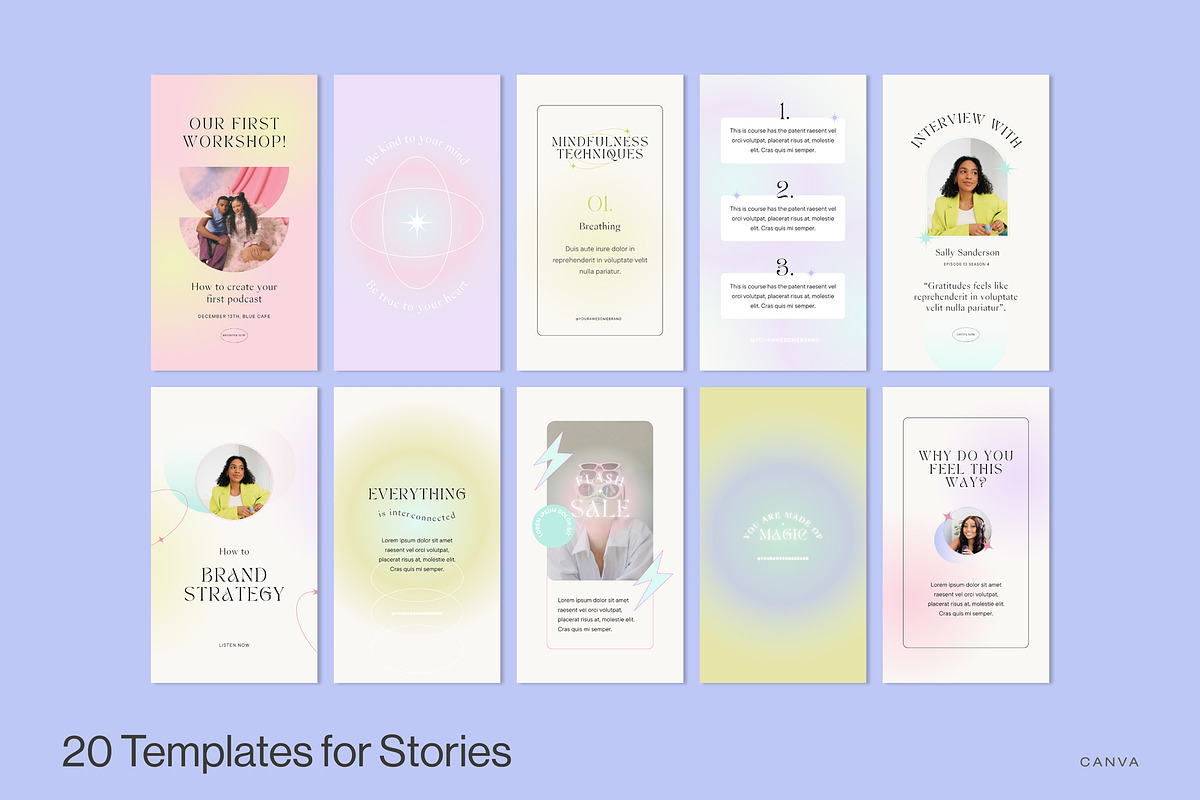 Holistic & modern Instagram Template, a Social Media Template by Cuoco (Photo 10 of 14)