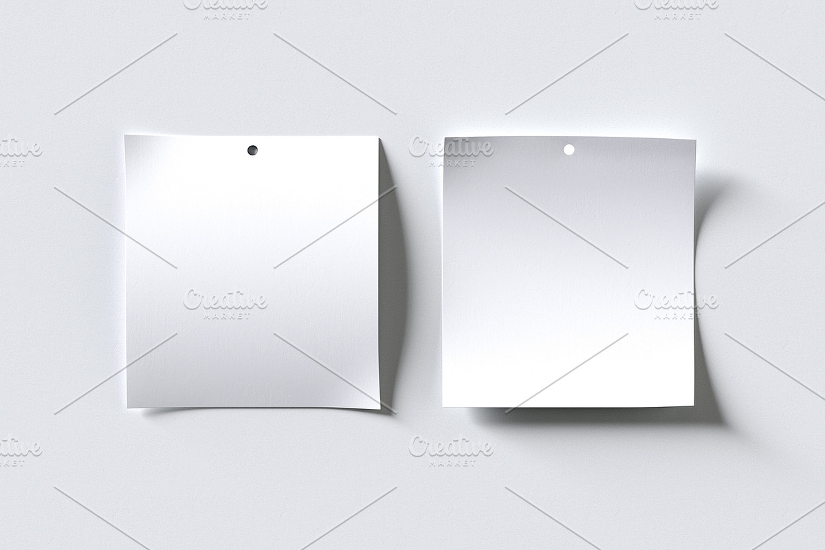 Set of Kraft Tag Labels Mockup, an Apparel Mockup by Black Cat Studio (Photo 11 of 18)