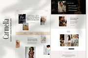 Showit Web Template | Carmella, an App Template by Feather & Sage Design (Thumbnail 2 of 4)
