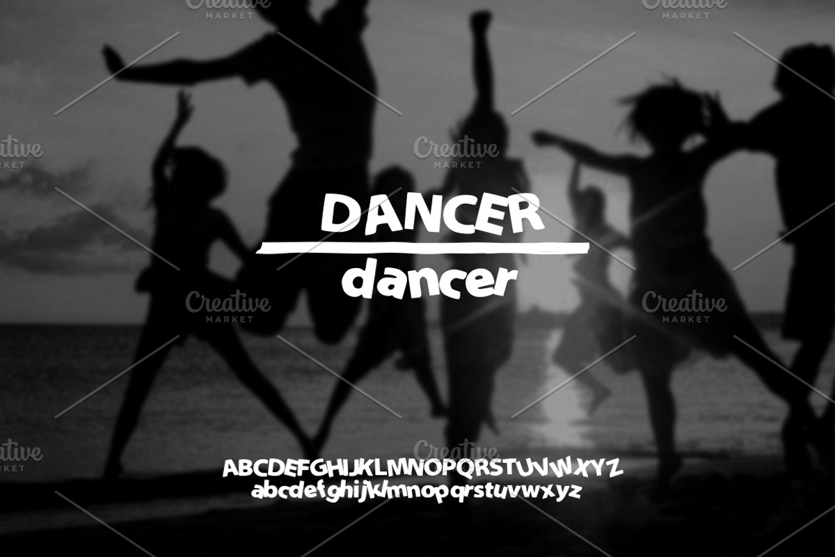 Hand Drawn Font | Dancer