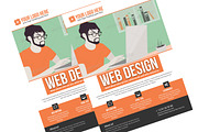 Web Design Flyer, a Flyer Template by TheGraphicsWorld (Thumbnail 3 of 4)