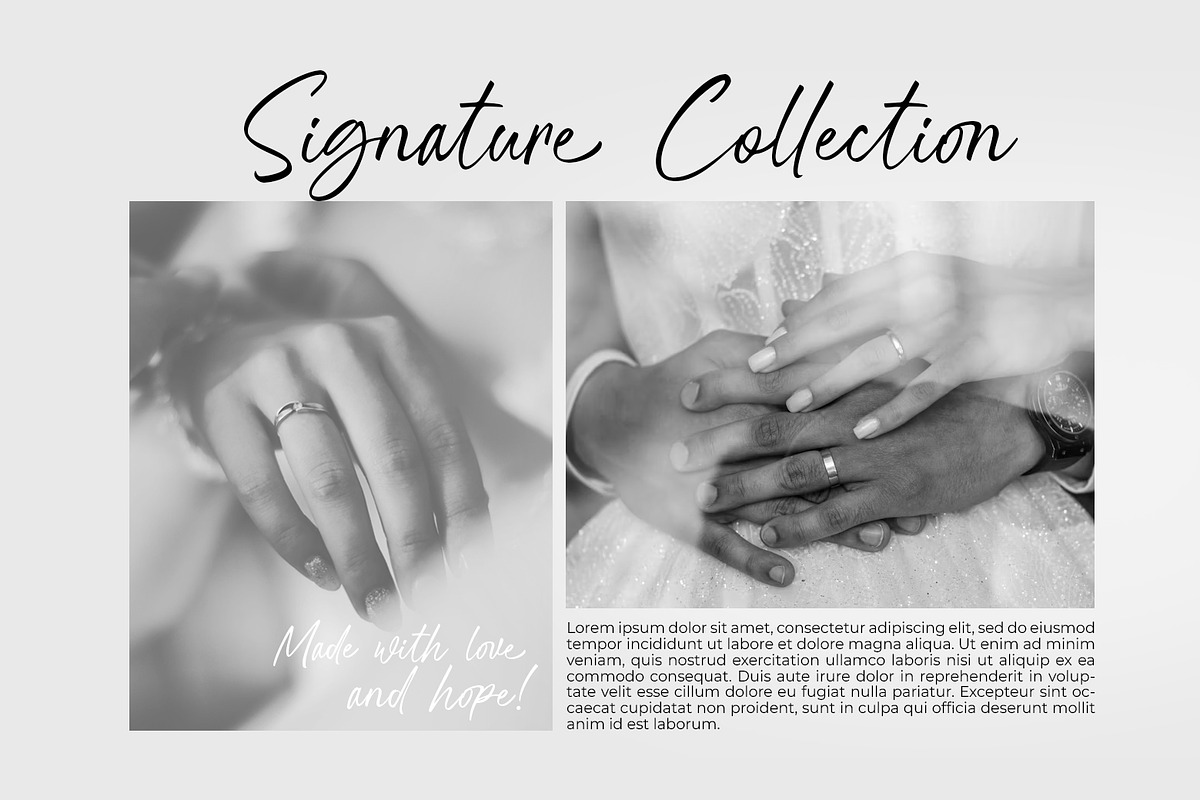 Hallrack - A Modern Script Signature, a Script Font by khurasan (Photo 2 of 7)