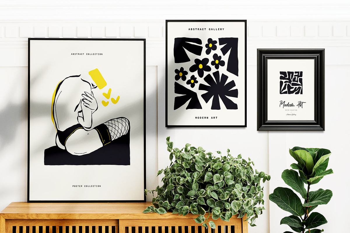 Modern Art | Creator Kit, an Object Graphic by KetteCreate (Photo 13 of 18)