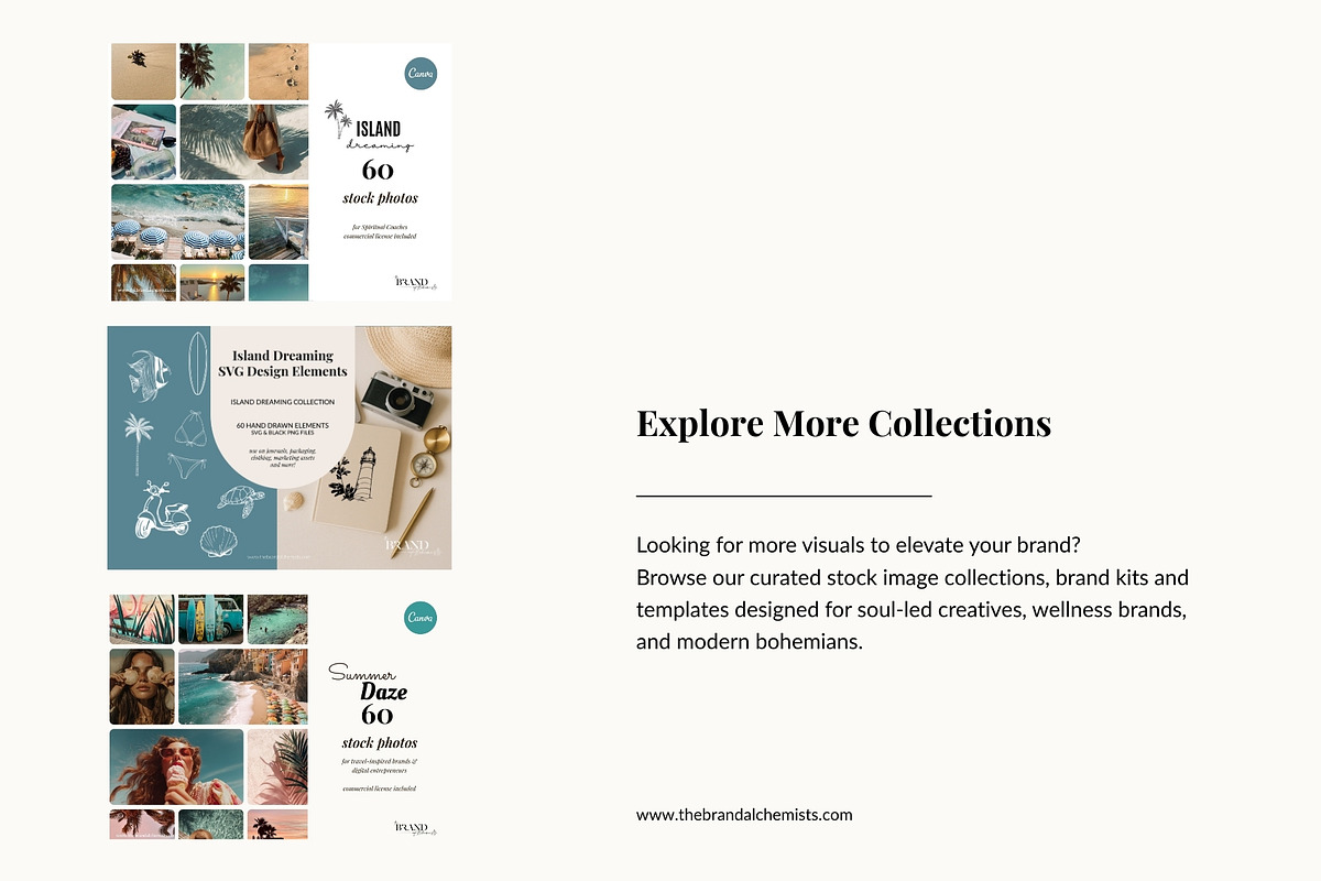 Island Luxe Brand Kit + Stock Images, a Marketing Template by The Brand Alchemists (Photo 10 of 10)