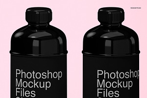 Bottle Mockup Set