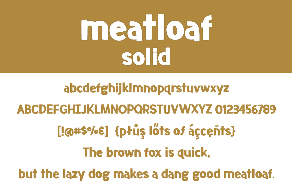 Meatloaf Solid preview 2