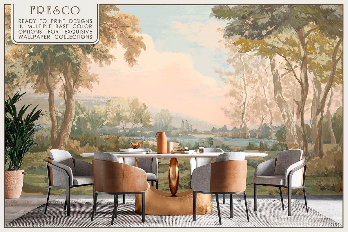 Fresco collection Nature Poem, a Wallpaper Graphic by Natalia0307 (Photo 4 of 17)