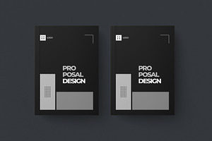 Black Proposal Design Template