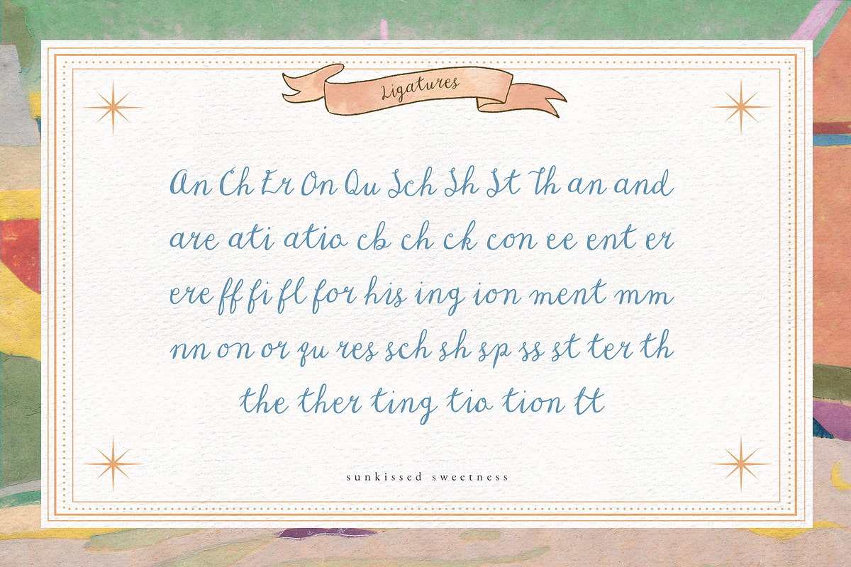 Starshine Honeypot Font Pair, a Handwritten Font by Perplexitics (Photo 10 of 10)