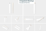 Chopstick Mockup, a Packaging Mockup by tiyasprabawa (Thumbnail 12 of 13)