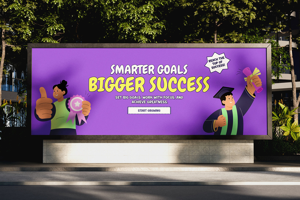 45 Success Flat Illustrations, a Person Illustration by Prosymbols (Photo 6 of 10)