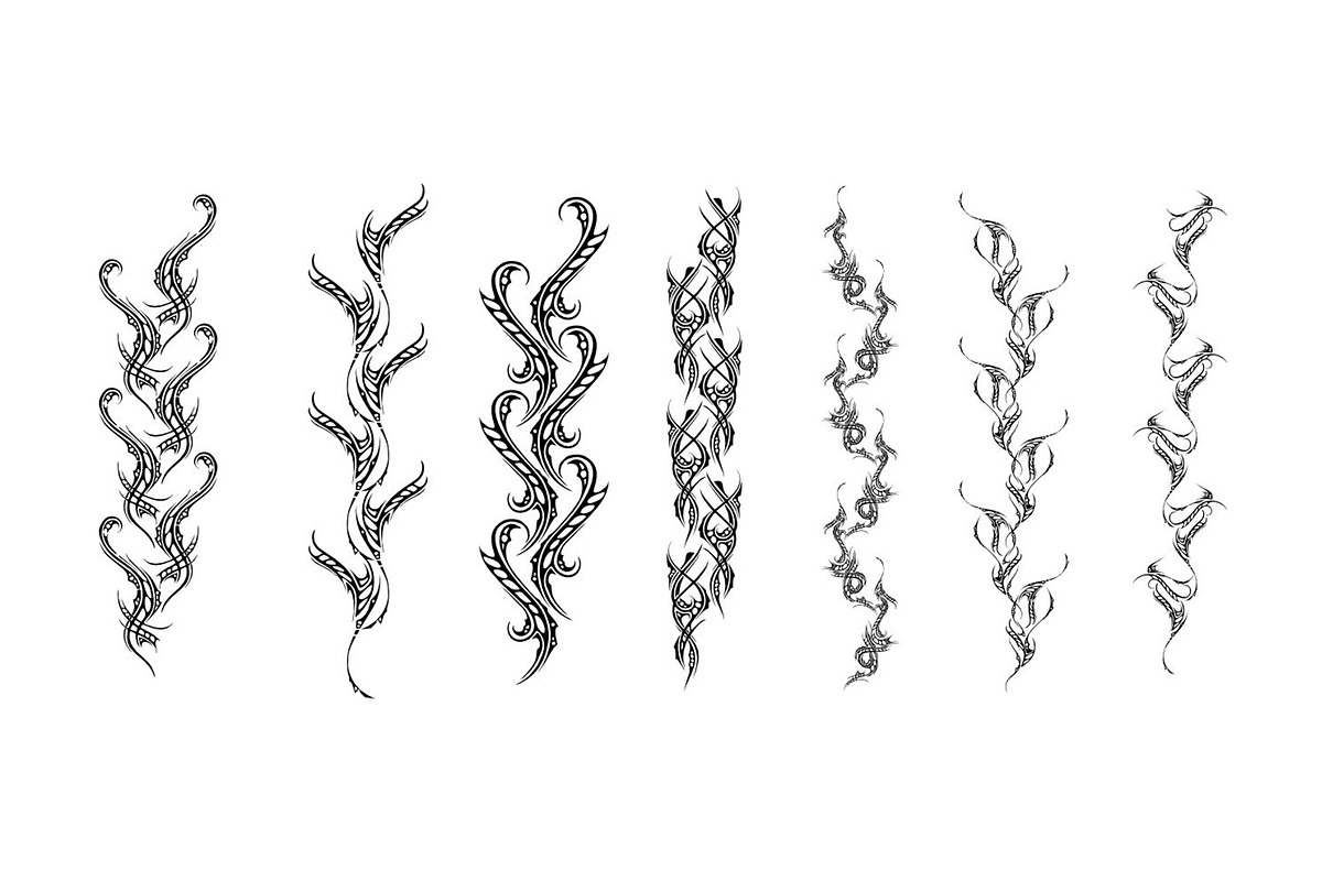 Tattoo Toolkit(Vector, PNG, Brushes), a Brush Add-On by xresch (Photo 24 of 26)