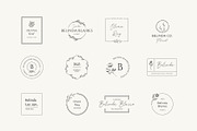Minimal Flowers Logo Bundle, a Branding & Logo Template by Anatartan Design (Thumbnail 2 of 12)