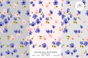 Hot Summer Flower Pattern