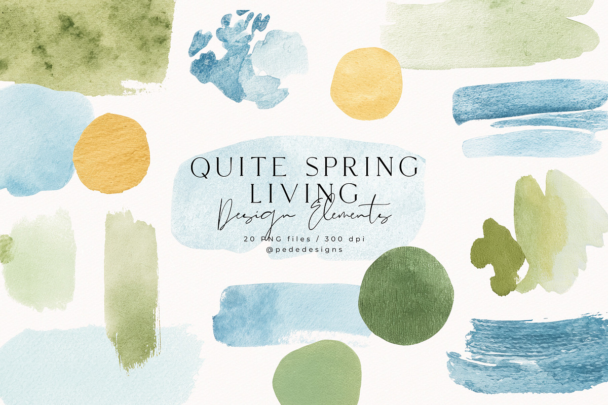 Quite Spring Living Collection, a Seasonal Illustration by PeDe Designs (Photo 18 of 27)