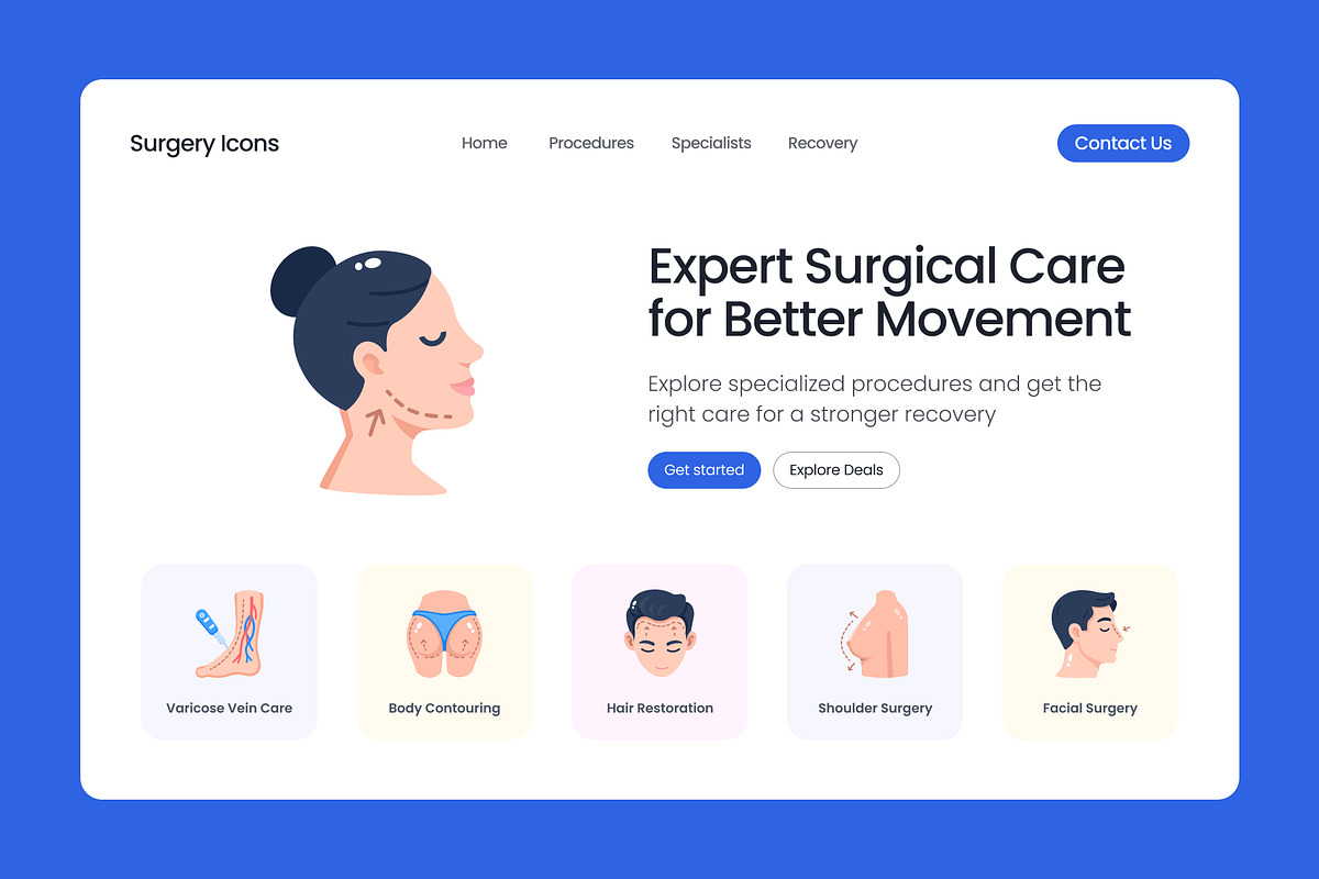 105 Surgery Icons Bundle, an Emoji Icon by Prosymbols (Photo 5 of 11)