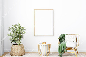 Frame Boho Mockup Bundle - 35