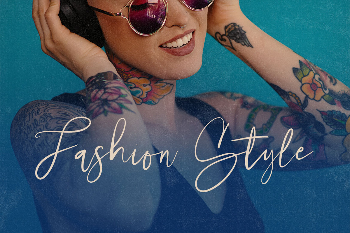 Bistro Signature Script, a Script Font by Deeezy (Photo 6 of 6)