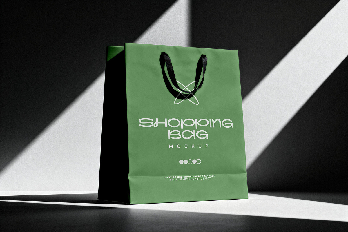 Shopping Bag Mockup, a Product Mockup by Design Squad (Photo 4 of 4)