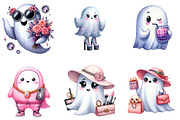 Cute Boujee Ghost Sublimation, an Illustration by DreamArtGraphic (Thumbnail 3 of 5)