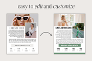 Influencer Media Press Kit, a Resume Template by thebrandcove (Thumbnail 3 of 5)
