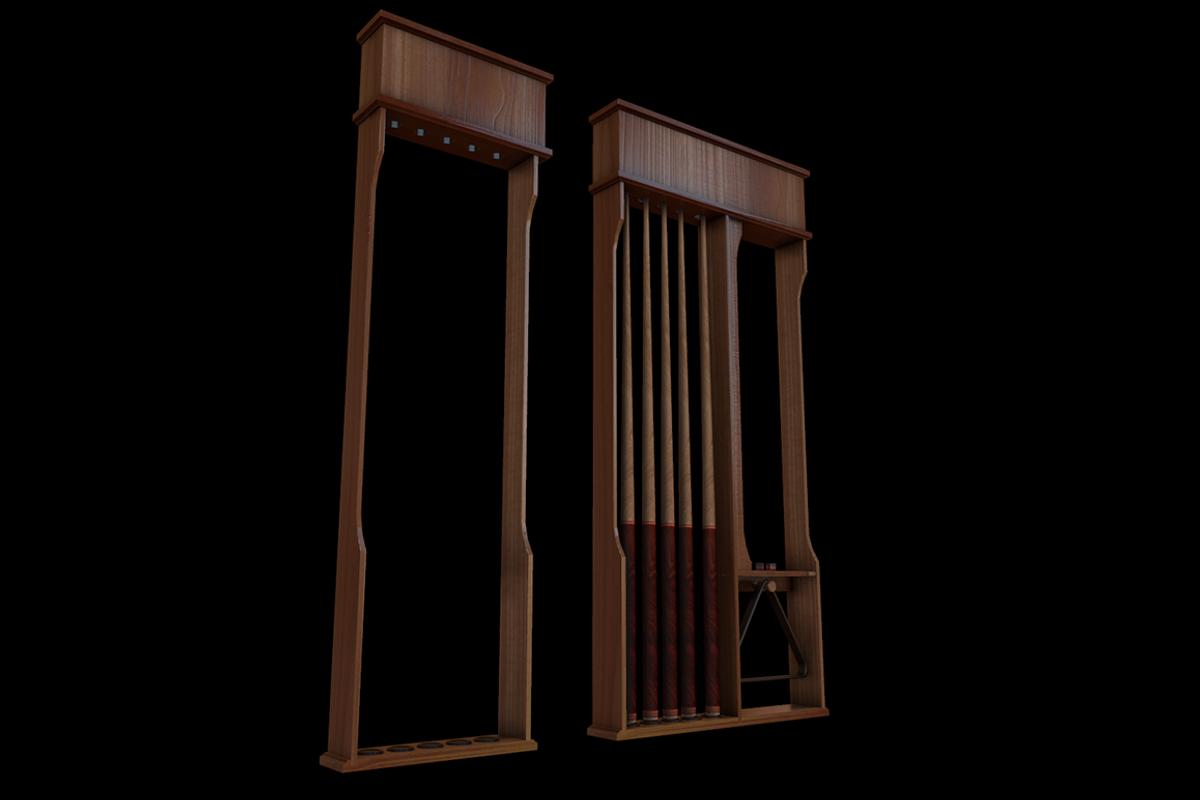 Pool Rack Set, an Architecture 3D Model by Kindesigns (Photo 3 of 4)