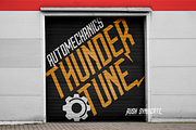 Rush Syndicate | Condensed Racing, a Sans Serif Font by Denustudios (Thumbnail 9 of 12)