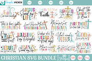 Mega Christian SVG Bundle, an Object Graphic by GraphicPicker (Thumbnail 7 of 7)