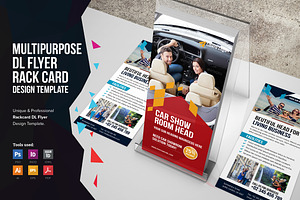 Rack Card DL Flyer Design v2, a Flyer Template by Miyaji75