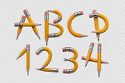 Pencil Font, a Sans Serif Font by Handmadefont (Thumbnail 15 of 16)