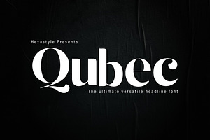 Qubec - Modern Sans Serif