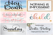 Beautiful Handwritten Font Bundle, a Script Font by QualityGraphics (Thumbnail 1 of 6)