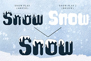Snow Play, a Handwritten Font by Letterafa Studio (Thumbnail 6 of 6)