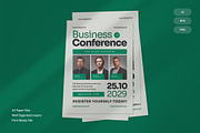 Business Conference - Flyer, a Brochure Template by Izdihaar_Studio (Thumbnail 1 of 3)