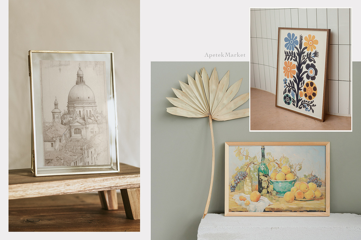 333 Eclectic Prints Collection, a Background Graphic by ApetekMarket (Photo 4 of 14)