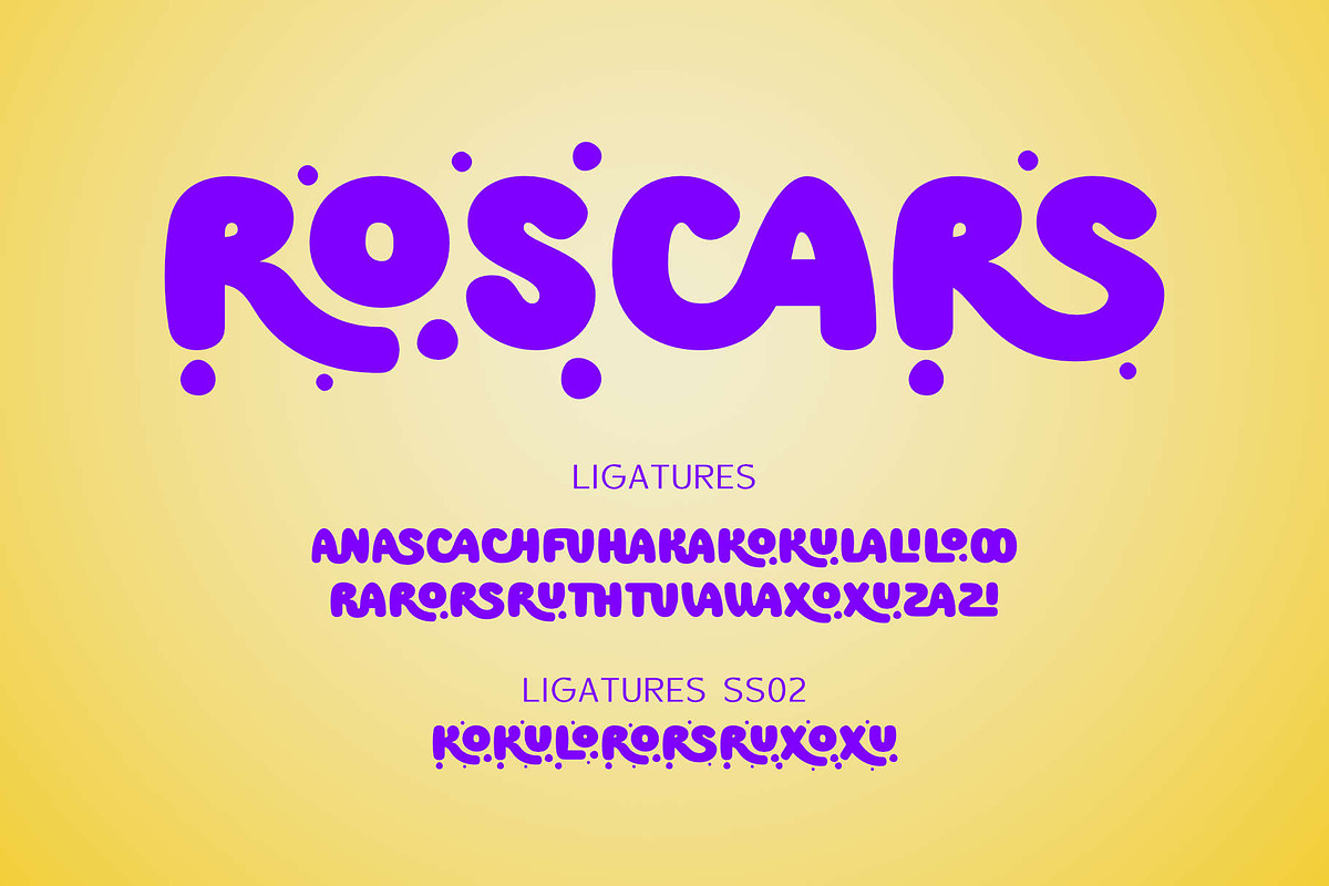 Dixorn – Bold and Bubbly Font, a Font by AuthenType (Photo 2 of 10)