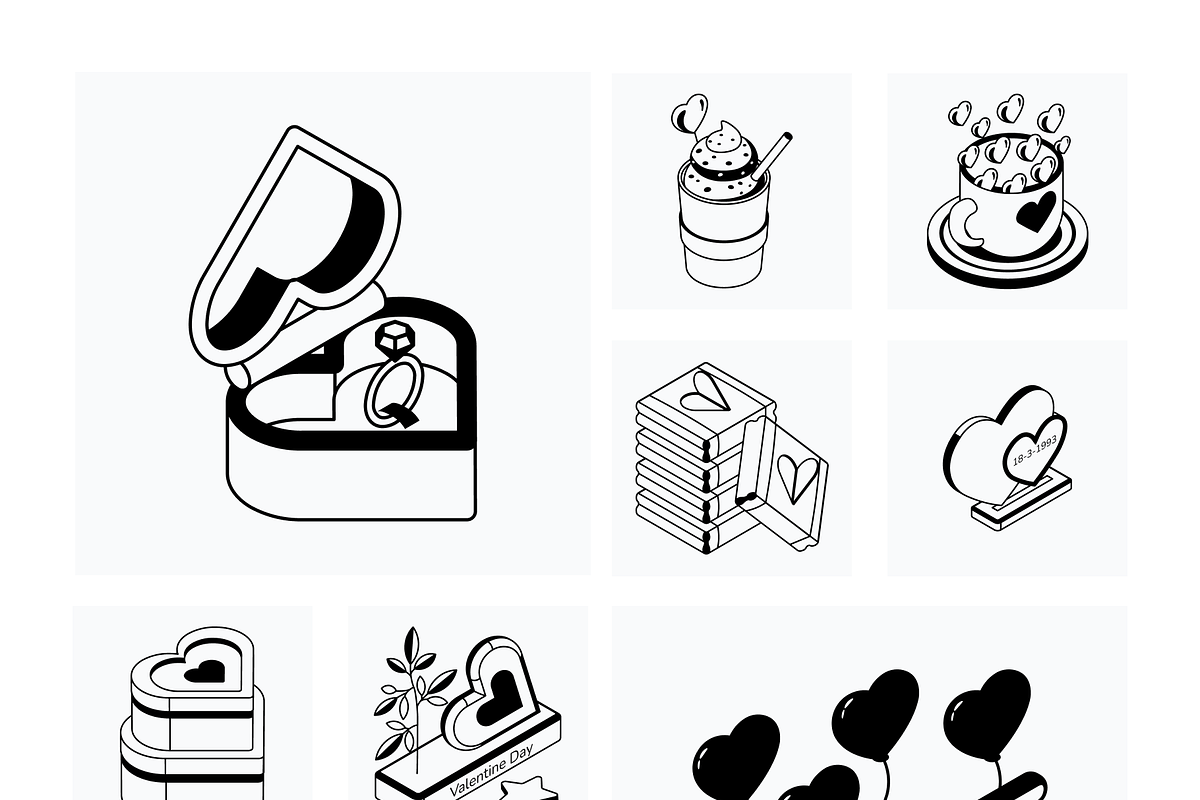 Animated Isometric Valentine Day, a Duotone Icon by Vectors Market (Photo 10 of 13)