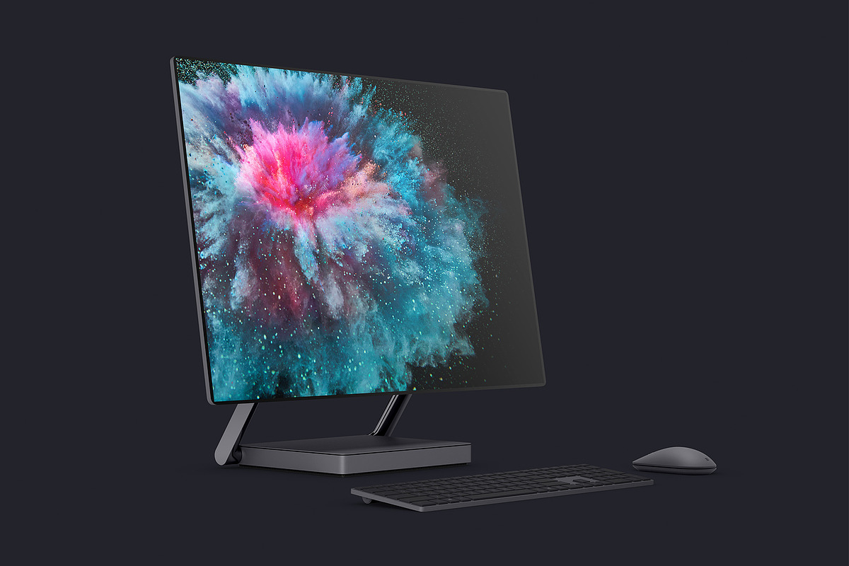 Desktop Surface Studio 2 - Mockups, an iPhone Mockup by Asylab (Photo 21 of 51)