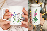 Native British wildflower watercolor, a Decorative Illustration by FITALARTSNEDIGI (Thumbnail 8 of 11)