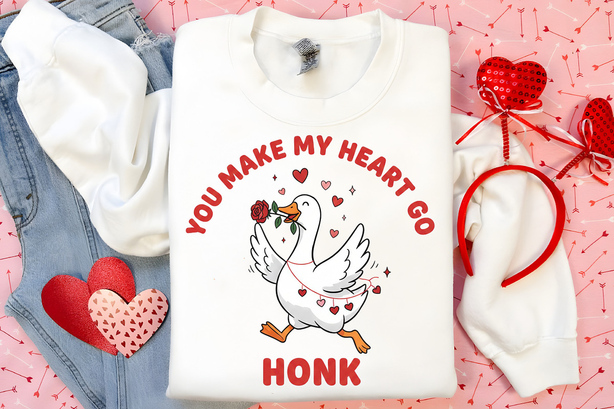 You Make My Heart Go Honk Png, an Illustration by Canvas Craft (Photo 6 of 7)